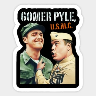 Gomer pyle Sticker